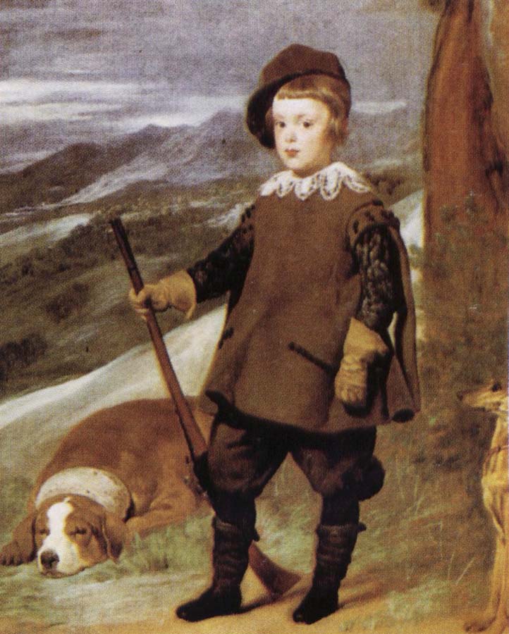 Prince Baltasar Carlos in Hunting Dress(detail)